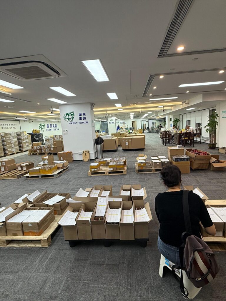 Inside Orient  Telecom’s Showroom – Biggest in the industry!